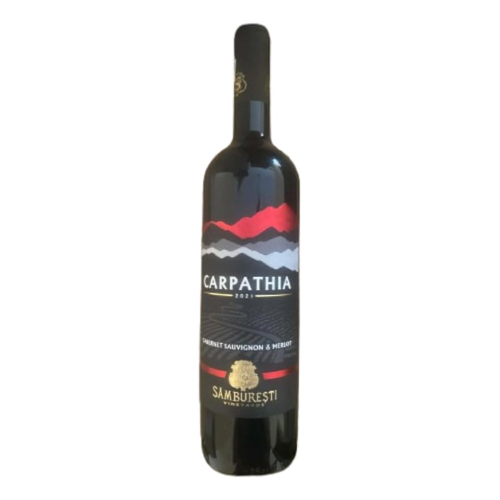 Vin Carpathia Cupaj Cabernet Sauvignon Merlot, Domeniile Samburesti, 0.75l, rosu