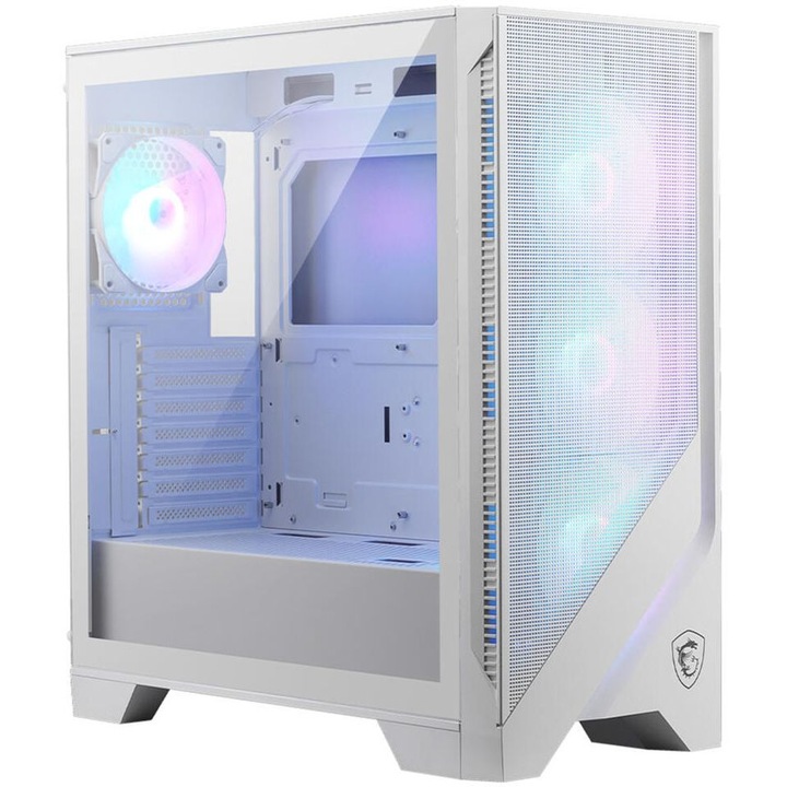 Компютърна кутия MSI MAG FORGE 320R AIRFLOW, Бял, Middle Tower