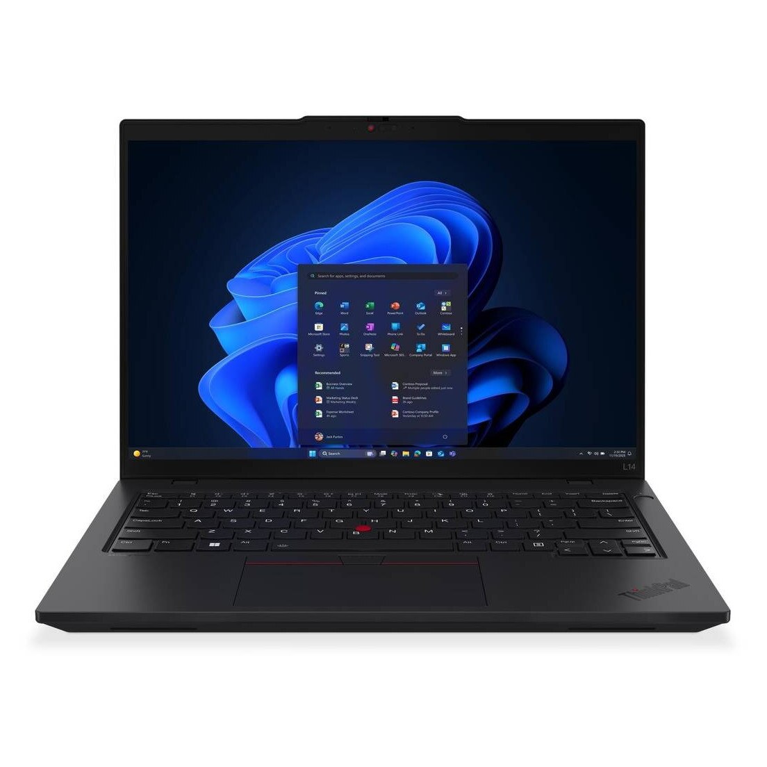Laptop Lenovo ThinkPad L14 G6 WUXGA 14 inch AMD Ryzen 7 Pro 250 16GB 512GB SSD Windows 11 Pro Black