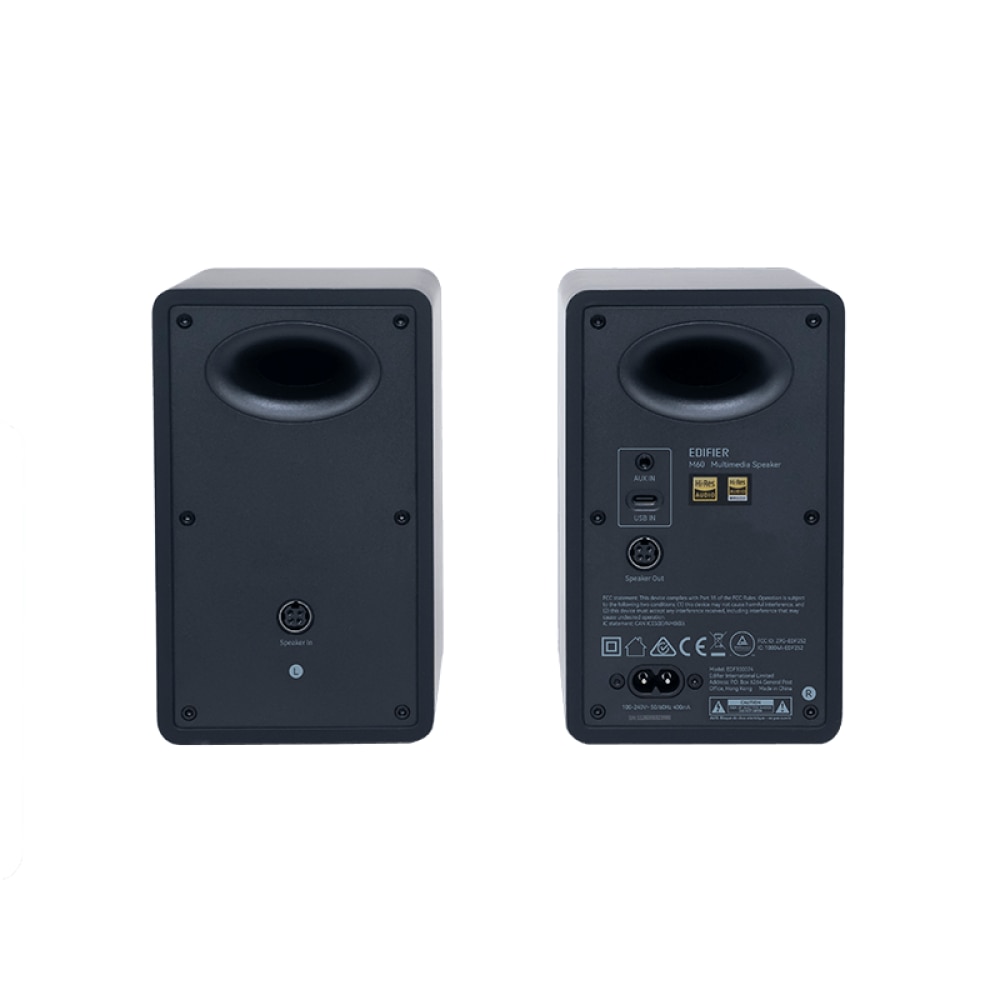 Sistem audio Edifier M60, 66W, Bluetooth V5.3, USB-C, negru, 100x168x147mm