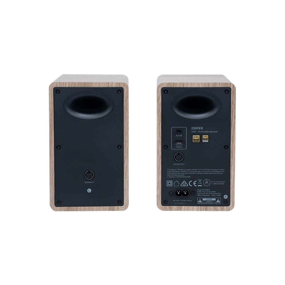 Boxă de sunet Edifier M60, 66W, Bluetooth 5.3, USB-C, AUX, negru, design compact