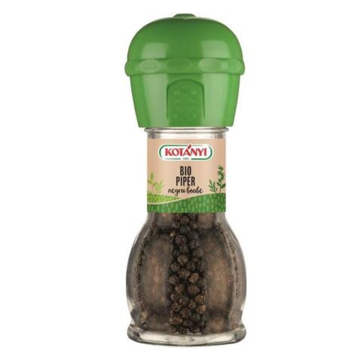 Rasnita Kotanyi Bio Piper negru boabe, 45 g