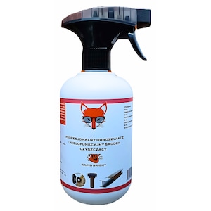 4FOX Odrdzewiacz cu spuma activa Rapid Bright 500 ml solutie profesionala pentru indepartarea ruginii si depunerilor minerale de pe metal, beton si ceramica, pregatire pentru vopsire
