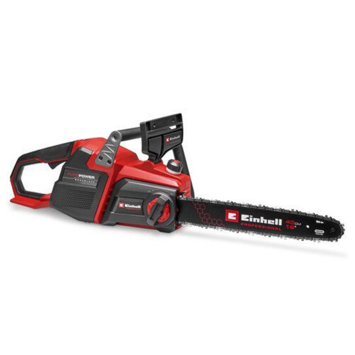 Drujba (fierastrau electric) pe acumulator Einhell Professional GP-LC 36/40 Li BL-Solo, 36 V, lungime taiere 38 cm, brushless, viteza lant 19 m/s, ungere automata lant, fara acumulator si incarcator in pachet