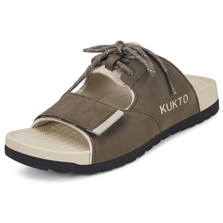 Papuci ortopedici KUKTO, tip recuperareqfqwdwqf, Crem