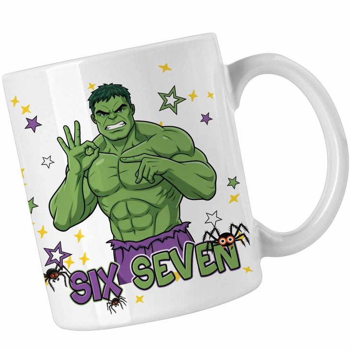 Cana Six Seven Hulk 67 Marvel Superhero CoolTrend, alba, 330ml