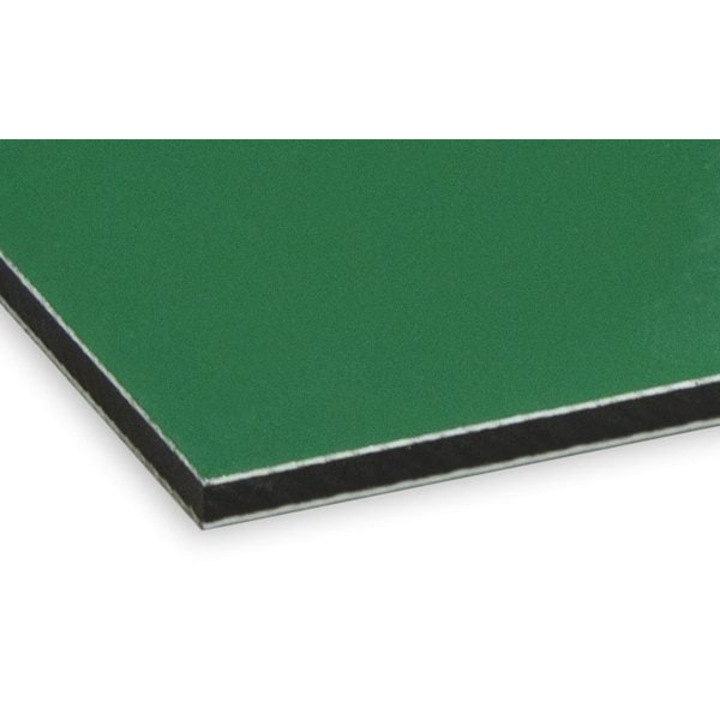 Placa compozit aluminiu, MoftX, BOND 3mm, verde RAL 6024, 1500x4050mm, grosime compozit 0.3mm