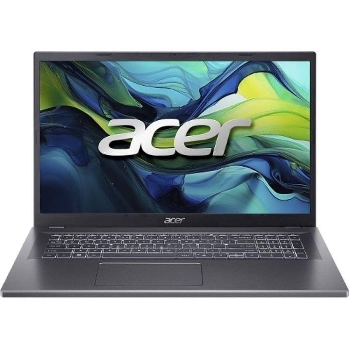 Acer Aspire 17 A17-51M-75H8 laptop, 17,3 hüvelyk (43,94 cm), Acer ComfyView™ Full HD IPS, LED (tükrözésmentes), 1920 x 1080, 16:9, Intel® Core™ 7 processzor 150U, 1,8 GHz (5,4 GHz max.), 12 MB Intel®