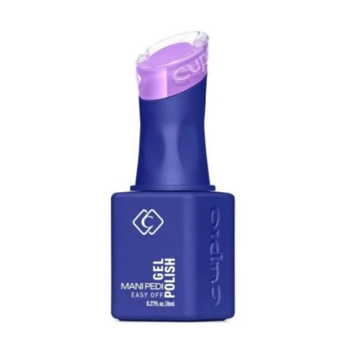 Oja semipermanentă Cupio 3in1 Lavanda 8ml, aplicare simplificată, ideală pentru manichiură și pedichiură