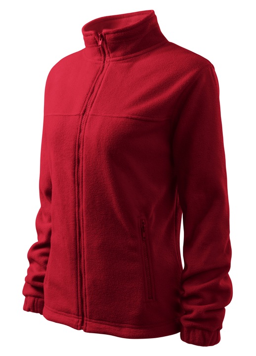 Jacheta Polar Fleece Malfini Rimeck Dama, 100% poliester, Rosu