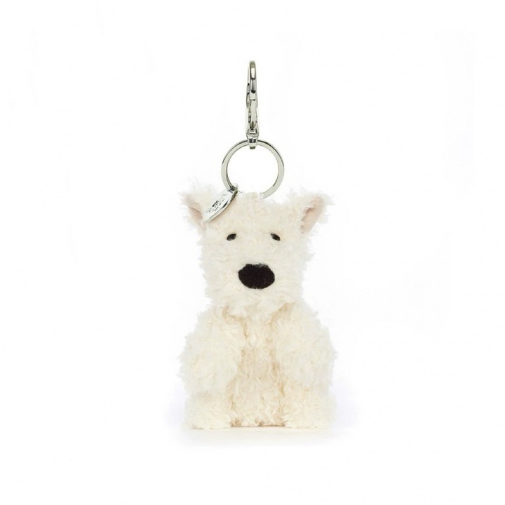 Brelocuri set - Brelocuri din plus West Highland White Terrier, materiale premium, design atent, multicolor