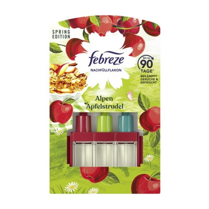 Febreze 3Volution Alpen Apfelstrudel légfrissítő utántöltő, 20ml