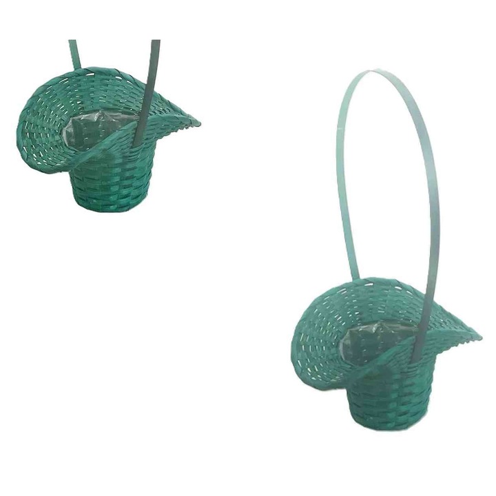 Bambusz Florentin Zöld Kicsi 12-54/KICSI/GR - 18, 5*13*H11, 5/33cm 10/160