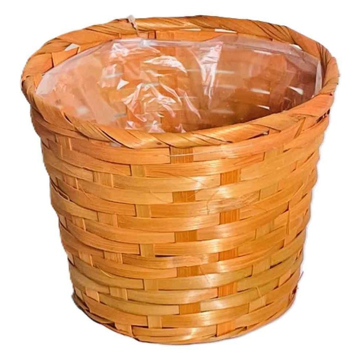 Bambusz Flor. Ovál Antikolt Narancs
