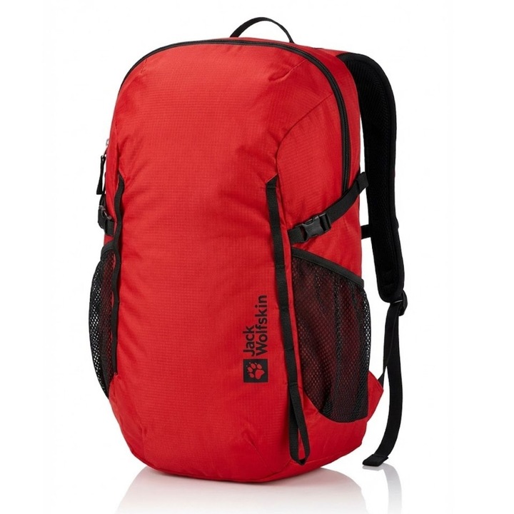 Раница за трекинг Jack Wolfskin Peakster Lite 22, червена, 22л, за жени, 100% полиестер