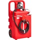 Rezervor transfer motorina si kerosen, Portabil, 120 L, Pompa electrica 12 V CC 38 L/min, Furtun 4 m, Pistol cu oprire automata