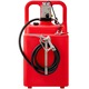 Rezervor portabil combustibil, Carucior cu pompa de transfer 12 V 57 L/min, Capacitate 121 L, Furtun 4 m, Pistol manual, Benzina si motorina, Pentru barci si ATV-uri