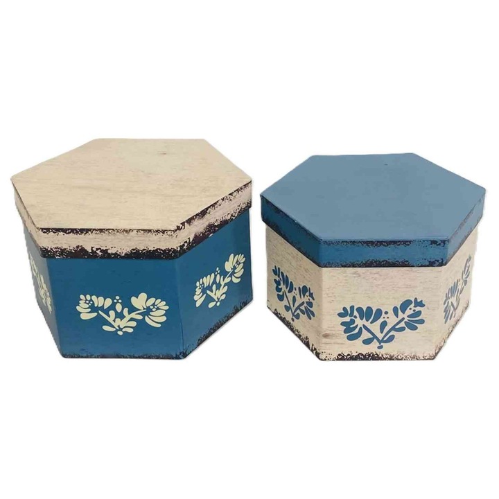 Комплект подаръчни кутии за цветя