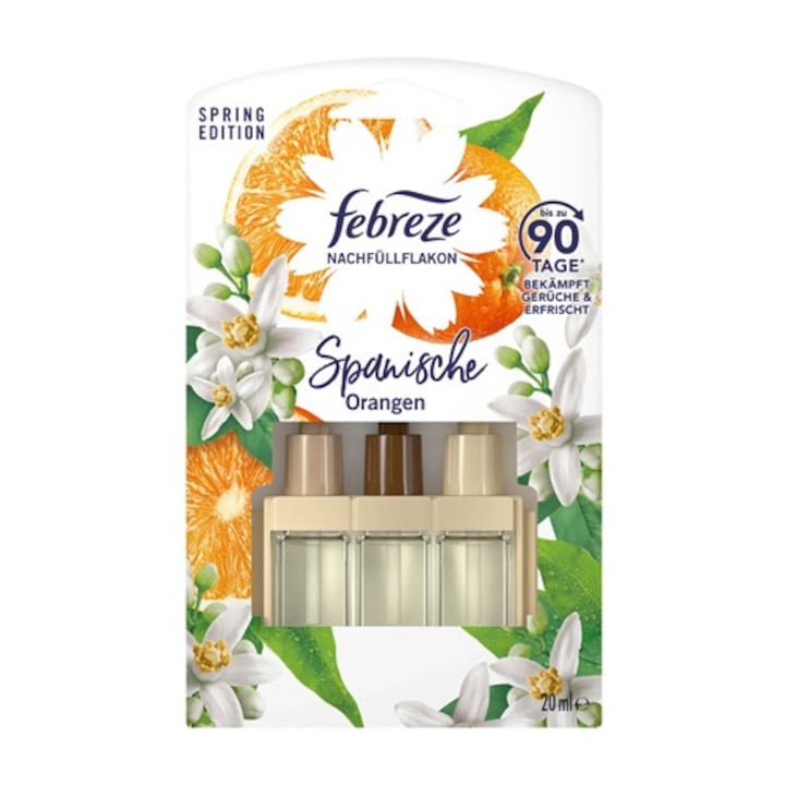 Febreze 3Volution spanyol narancs légfrissítő utántöltő, 20ml
