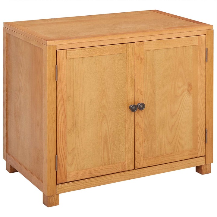 vidaXL Cabinet tárolóval ajtóval Barna 78 x 50 x 70 cm Faanyag 4106558