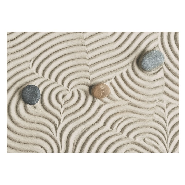 Dekor Tapéta, Tulup, Harmonikus hullámok, Fehér, 208 x 146 cm, Nem Szőtt, Öko, 010100060040000285031