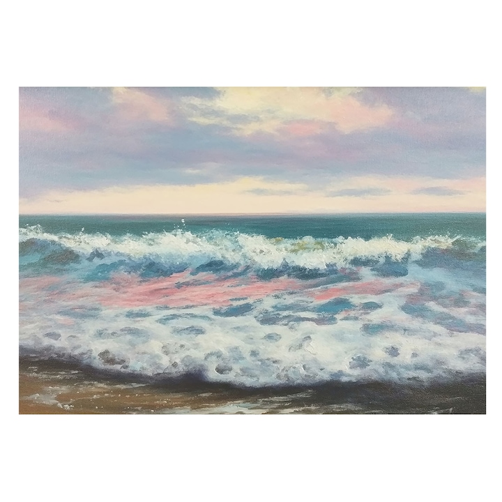 Tapéta Falra, Tulup, Tengeri tájkép, Kék, 208 x 146 cm, Nem Szőtt, Klasszikus, 010100060040000285082