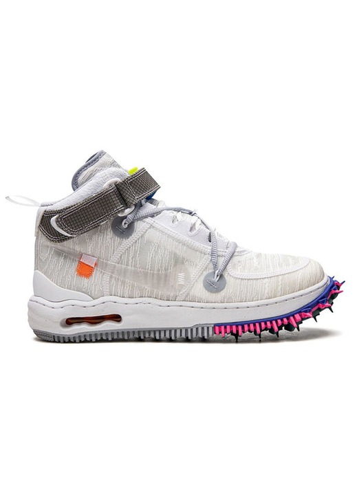 Pantofi Sport Nike Air Force 1 Mid x Off-White, Alb