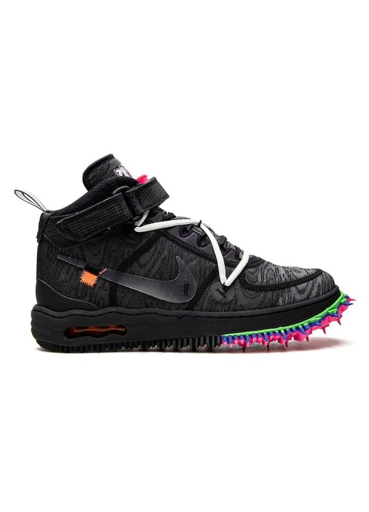 Pantofi Sport Nike Air Force 1 Mid x Off-White, Negru