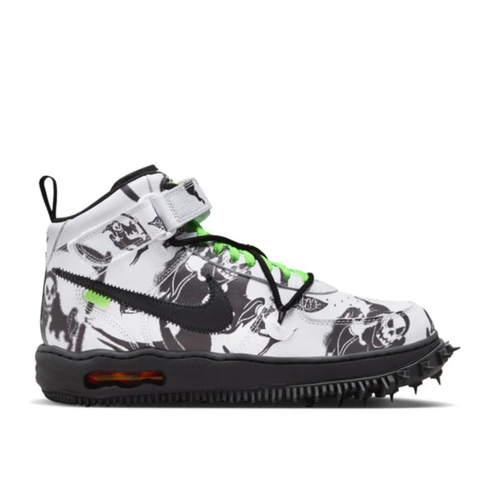 Nike Air Force 1 Mid x Off-White Grim Reaper sportcipő, 38.5 EU DR0500-102