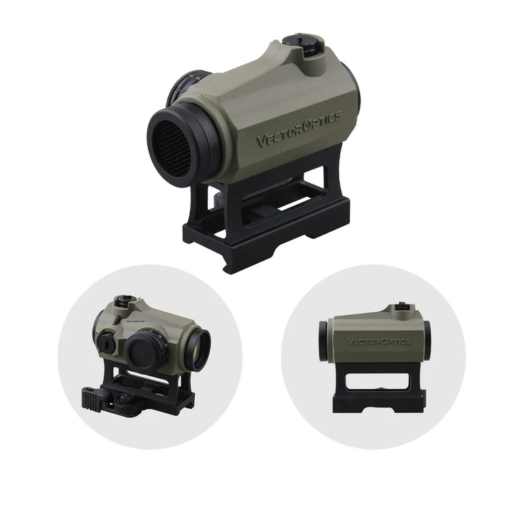 Dispozitiv de ochire Maverick-III 1x22 SOP, 3MOA, SCRD-39, Shock proof, Waterproof IPX4, negru