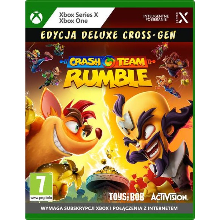 Joc Xbox Series Crash Team Rumble Deluxe, PLAION