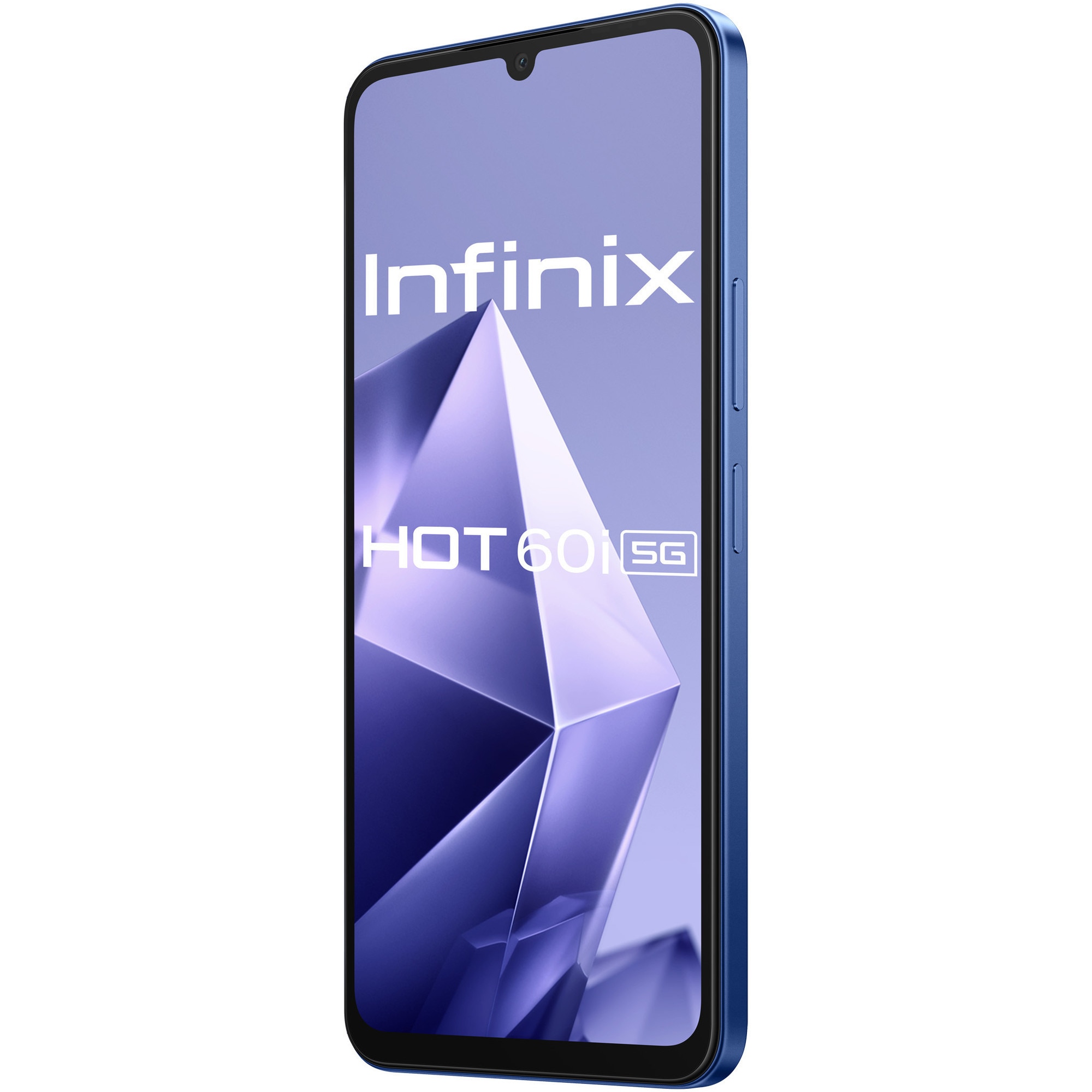Telefon mobil Infinix Hot 60i, 8GB RAM, 256GB, 5G, Shadow Blue