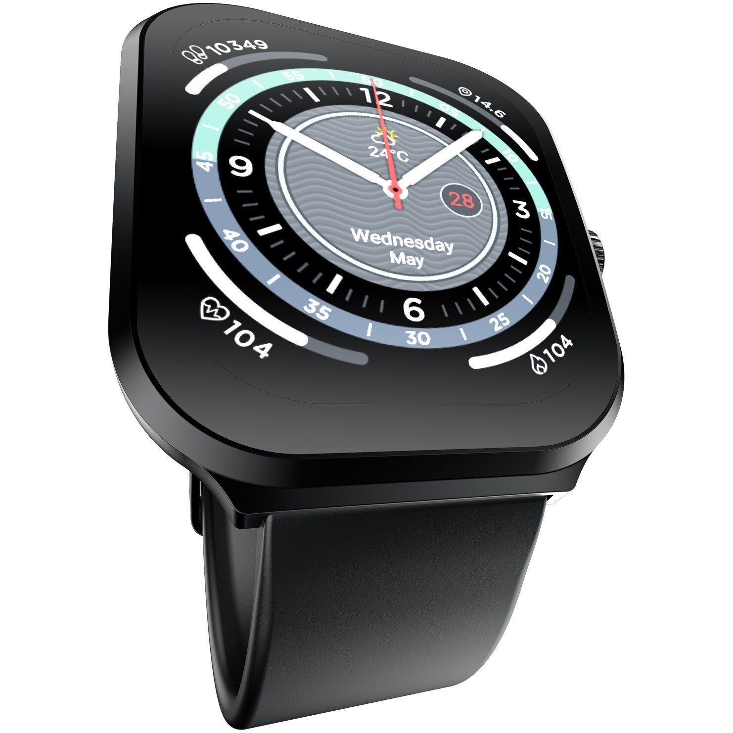 Smartwatch Infinix XW3P, Negru - eMAG.ro