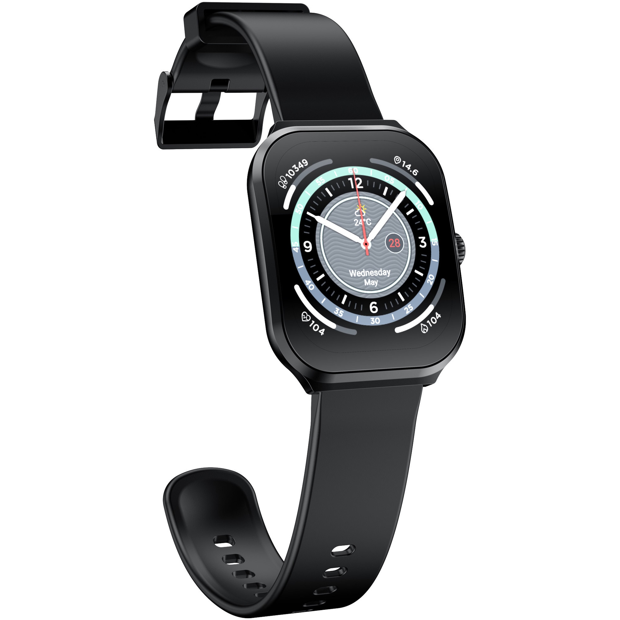 Smartwatch Infinix XW3P, Negru - eMAG.ro