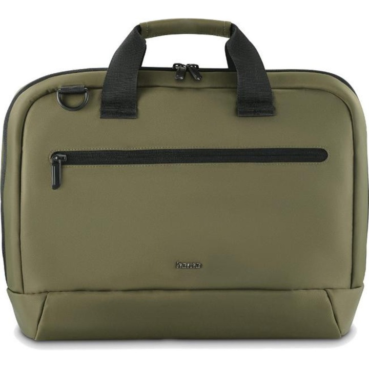 Hama Ultra Lightweight laptop táska 13.3-14.1 inch, zöld, vízálló anyag, 100% újrahasznosított