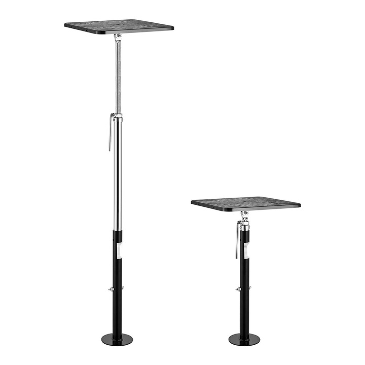 Cric de sprijin pentru extensie culisanta, Set 2 buc, Pentru rulota, autorulota si remorca de camping, Capacitate 454 kg, Reglabil 54-122 cm, Otel vopsit in camp electrostatic
