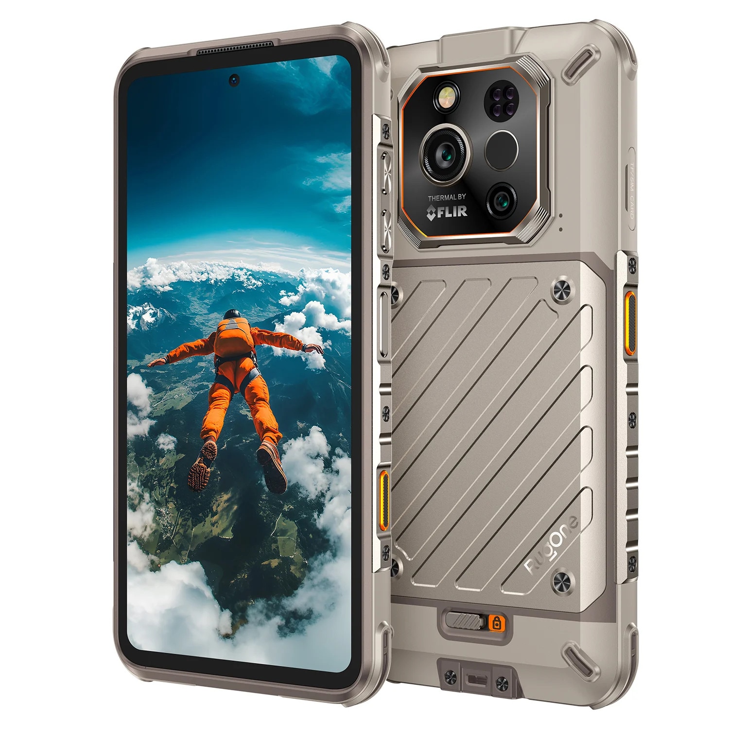 Telefon RugOne Xever 7 Pro, 5G, AMOLED 6.67", 24GB RAM, 512GB, Camera termică FLIR, Baterie interschimbabilă