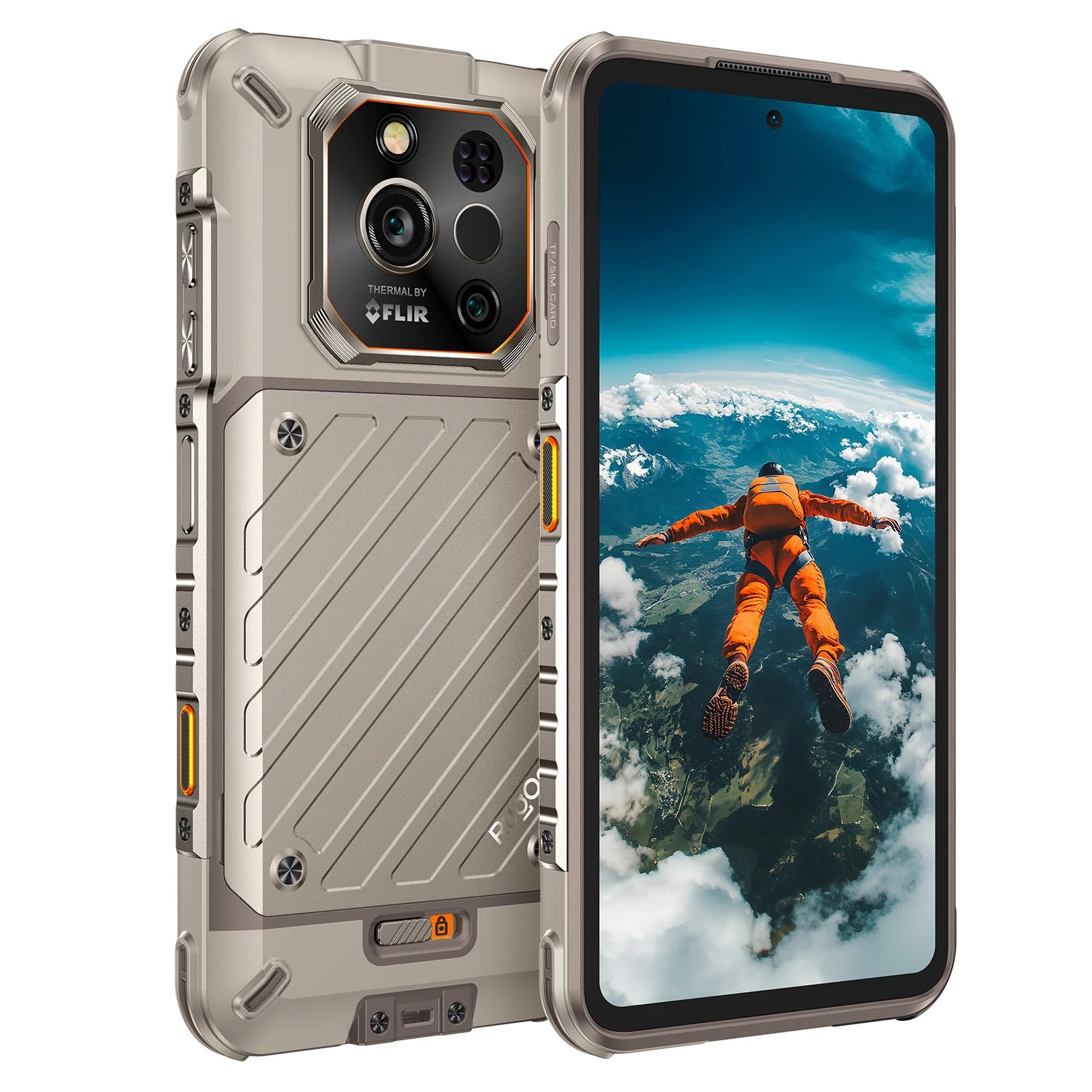 Telefon RugOne Xever 7 Pro, 5G, AMOLED 6.67", 24GB RAM, 512GB, Camera termică FLIR, Baterie interschimbabilă