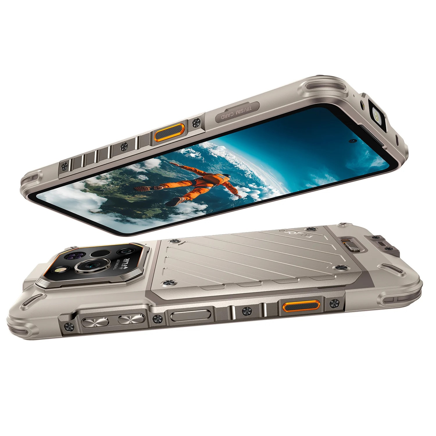Telefon RugOne Xever 7 Pro, 5G, AMOLED 6.67", 24GB RAM, 512GB, Camera termică FLIR, Baterie interschimbabilă