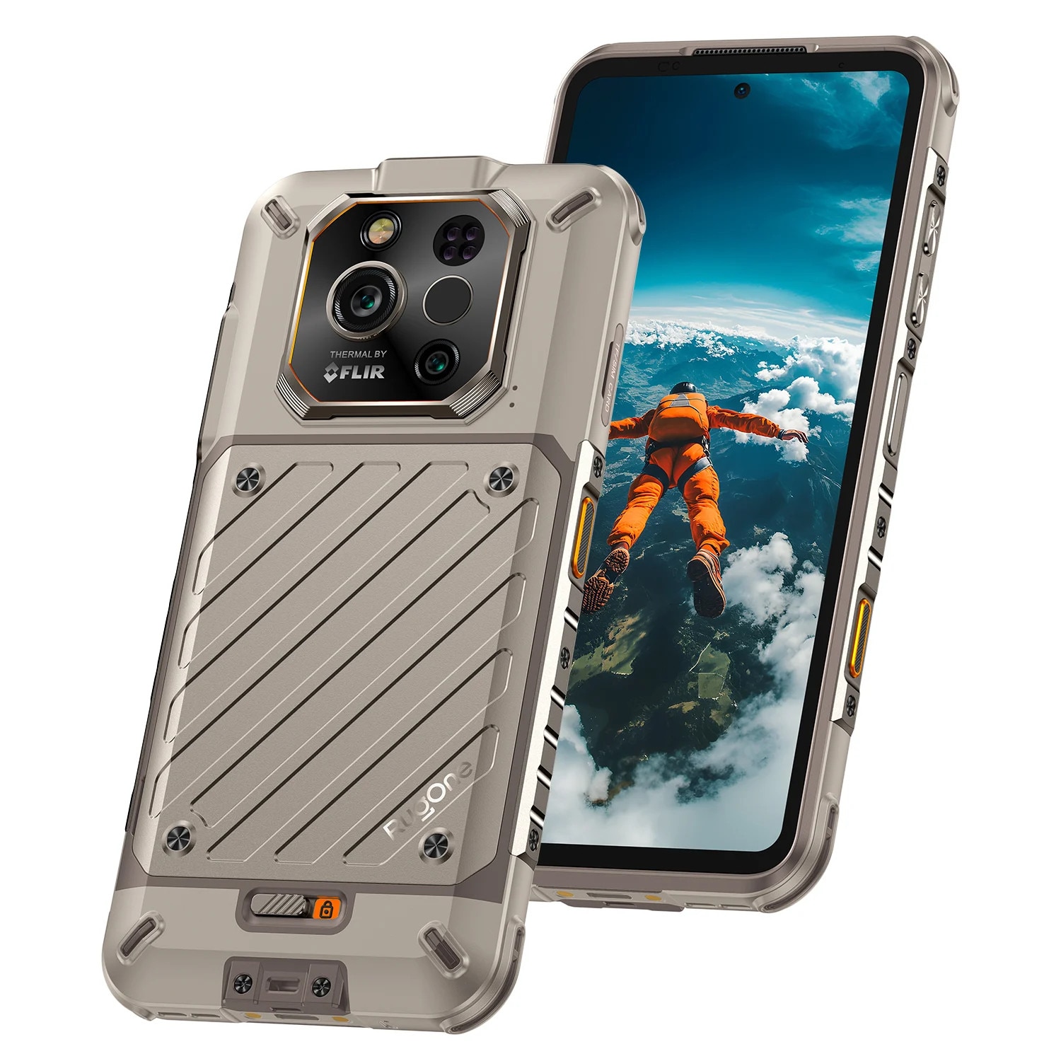 Telefon RugOne Xever 7 Pro, 5G, AMOLED 6.67", 24GB RAM, 512GB, Camera termică FLIR, Baterie interschimbabilă