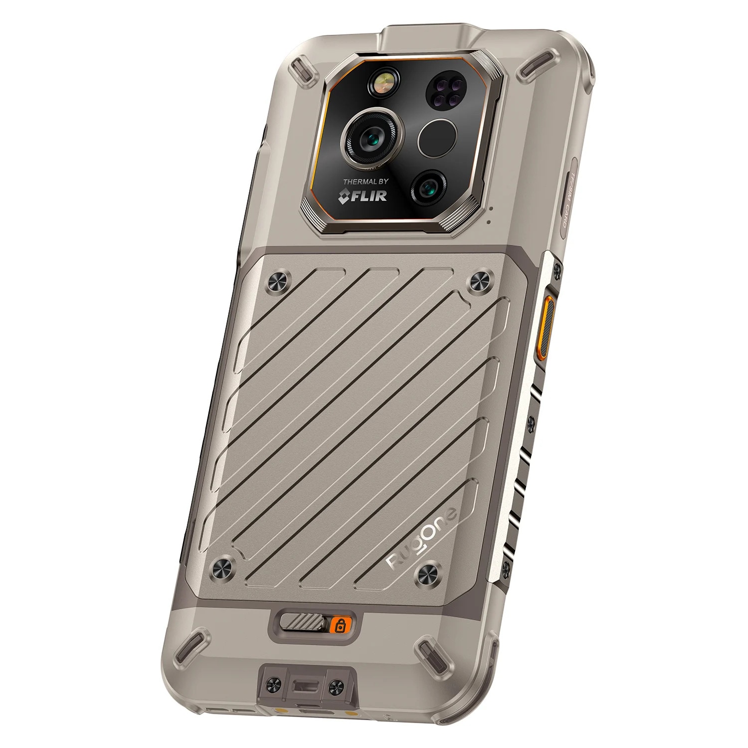 Telefon RugOne Xever 7 Pro, 5G, AMOLED 6.67", 24GB RAM, 512GB, Camera termică FLIR, Baterie interschimbabilă