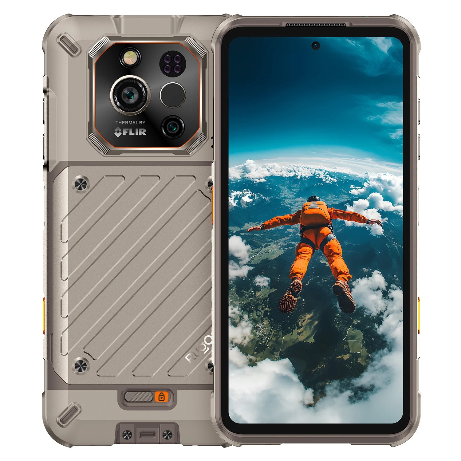 Telefon RugOne Xever 7 Pro, 5G, AMOLED 6.67", 24GB RAM, 512GB, Camera termică FLIR, Baterie interschimbabilă