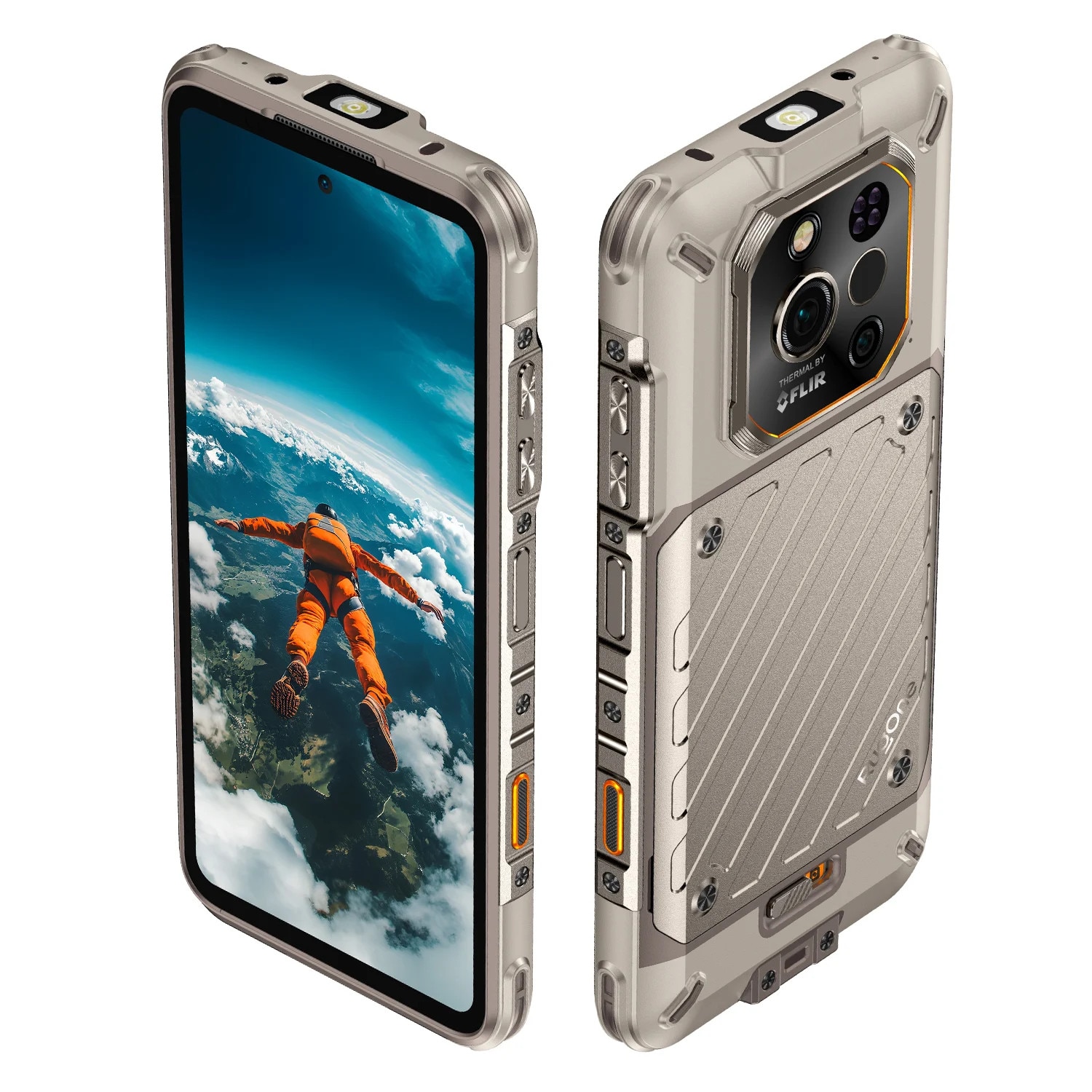 Telefon RugOne Xever 7 Pro, 5G, AMOLED 6.67", 24GB RAM, 512GB, Camera termică FLIR, Baterie interschimbabilă
