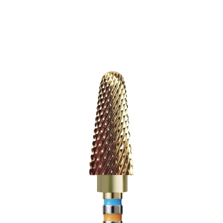 Freza pentru manichiura IQ Nails, aurie, 2x2cm