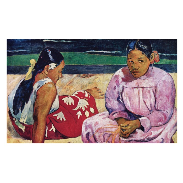 Tapet Vlies De Perete, Tulup, Scena de plaja, Rosu, 416 x 254 cm, Vlies, Usor De Instalat, 010100060100000285562