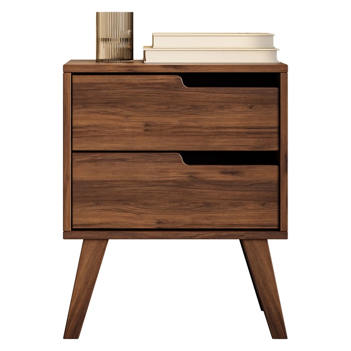 Noptiera pat Kodiz P, MIRJAN 24, warmia walnut, 35x45x55 cm