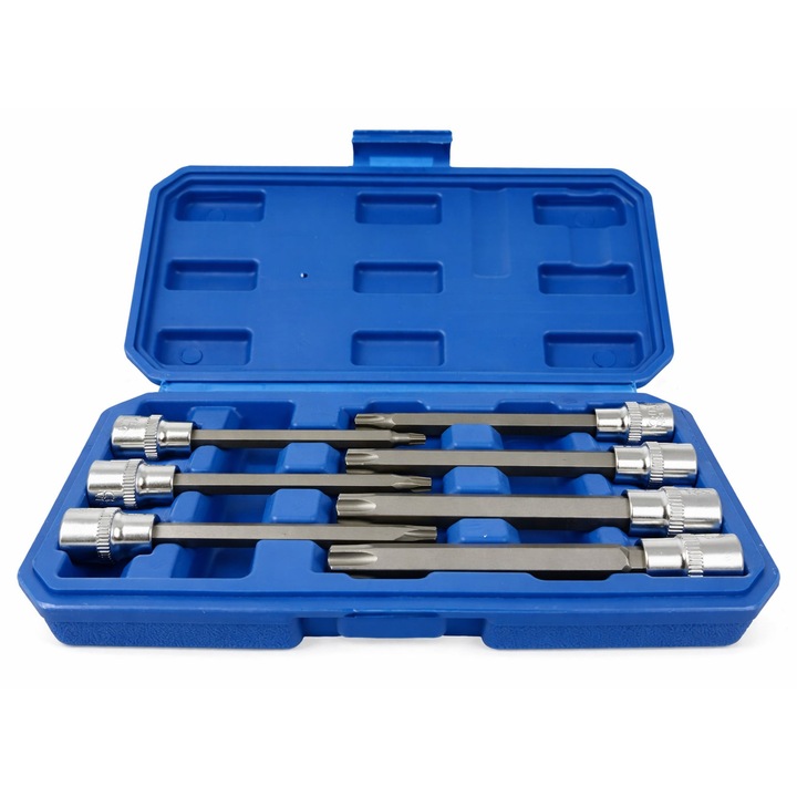 Trusa biti torx extra lungi, GEBO TOOLS, 3/8, 7 piese