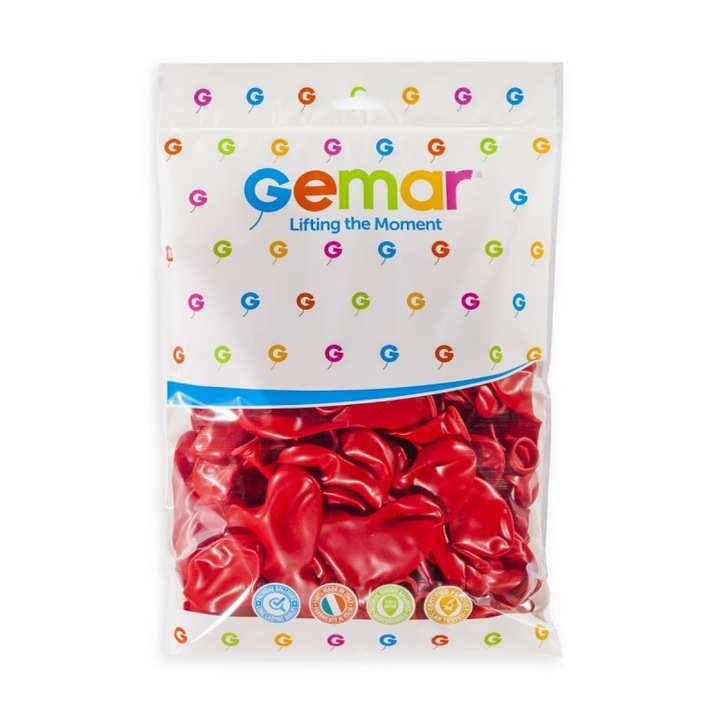 100 db latex lufi készlet CR-Szív, 25cm