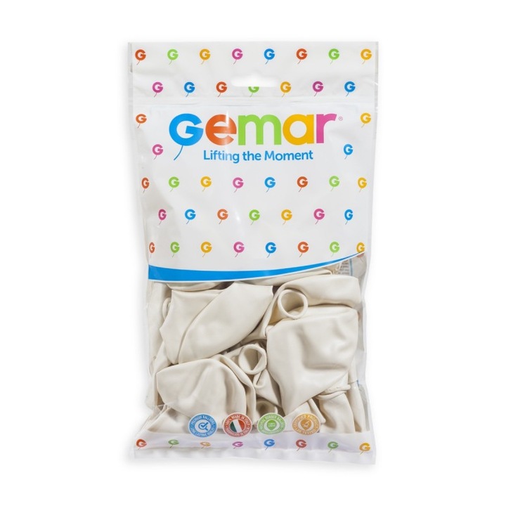 100 db latex lufi készlet, GM 120, Fehér