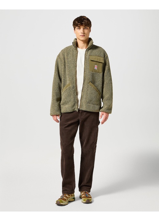 Мъжки панталони, Wrangler, Casey Jones, Regular Fit, С цип, 5 джоба, Дълги, Памук, W31-L32 US, Кафяви